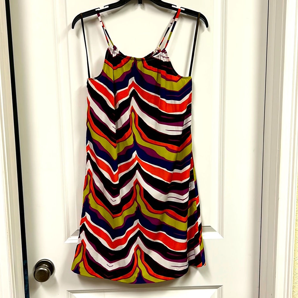 INC Dress with adjustable spaghetti straps.